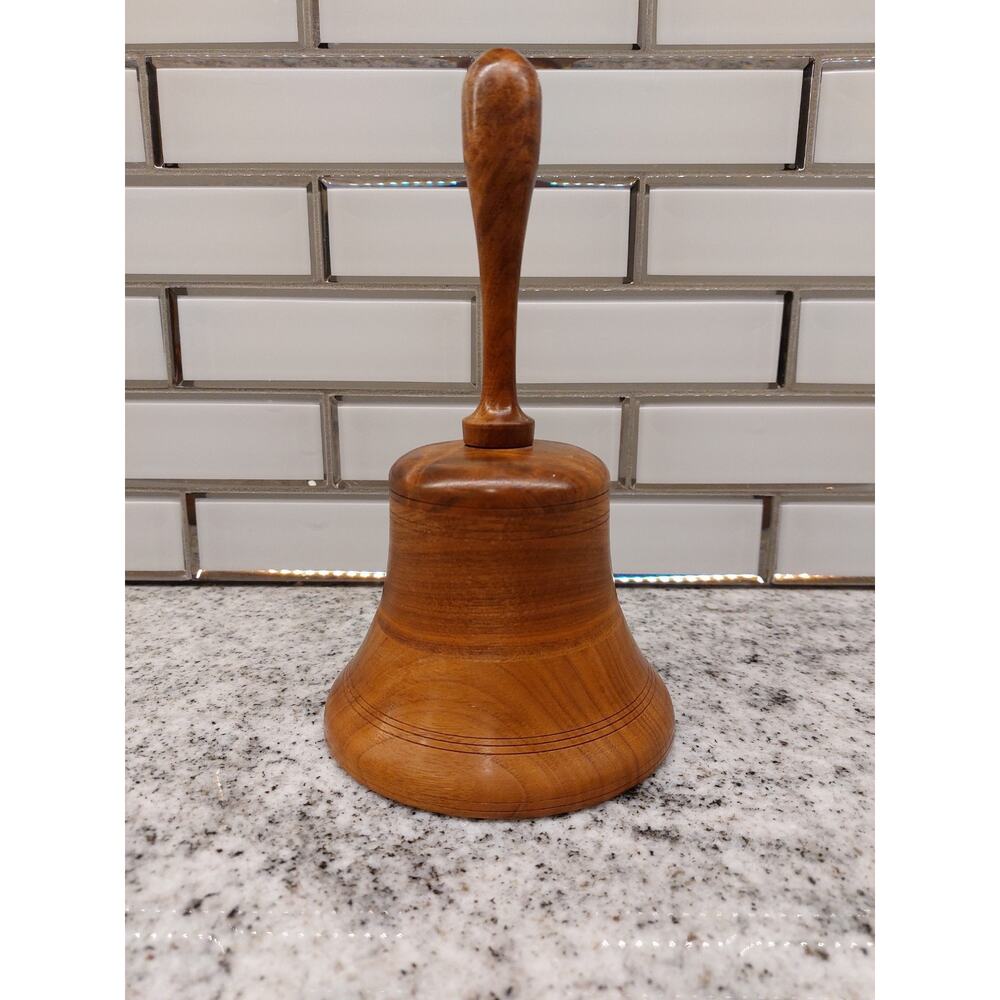 Vintage Edison Diller Wooden Bell Music Box 1982